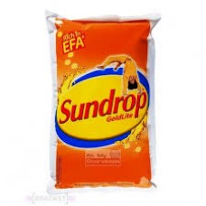 Oil-Sundrop Goldlite Oil -Refined (60%Sunflower Oil +  40%Corn oil)-1ltr